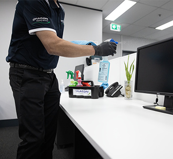 office cleaning services with fiacon